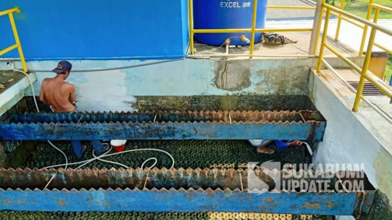 Pemeliharaan WTP, 27 Titik Layanan Perumda AM TJM di Palabuhanratu Terdampak